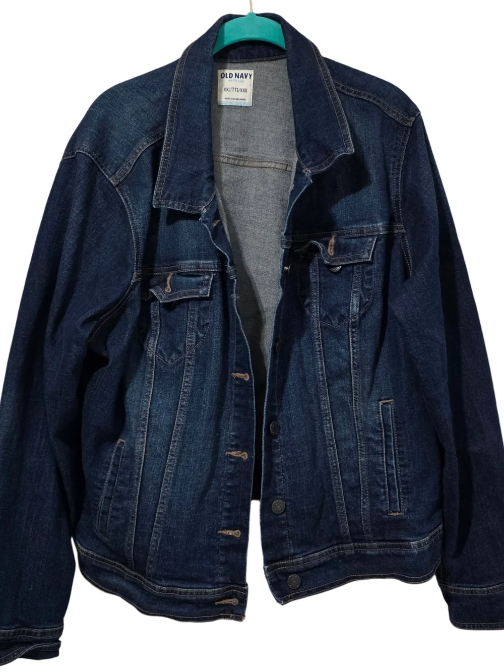 Old Navy Dark Blue Denim Jacket for Women